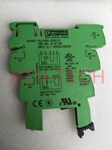 PLC-BSC-230UC/21 Relay Socket for NO.2961118 NO.2961105 x 1pc - Imagen 1 de 1