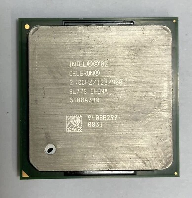 Intel Celeron SL77S 2.70GHz 128KB 400MHz Socket 478 Processor - Northwood-128 - Image 1 of 4