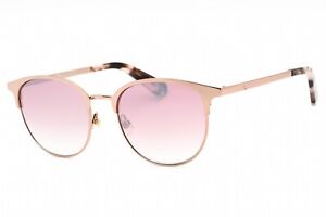 KATE SPADE JOELYNN/S HT8 2S Sunglasses Pink Havana Frame Pink Silver Lens 52mm