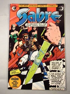 Sabre #3 Of 14 - Cómic de EE. UU. Inglés años 80 - Eclipse - Imagen 1 de 1