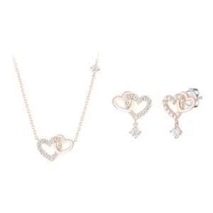 Juego de Pendientes de Collar Doble Corazón J.ESTINA-J0-0185 K-Belleza - Imagen 1 de 5