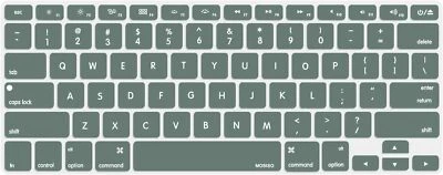 Silicone Keyboard Cover MacBook Air 13 inch A1466 A1369 Pro 13/15 inch 2015 - Image 1 of 4
