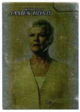 THE WOMEN OF JAMES BOND IN MOTION MI6 M3 INSERT JUDI DENCH AS M