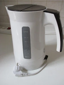 Melitta Enjoy Aqua Weiß Wasserkocher - 2400 Watt, 1.7 Liter Fassungsvermögen Top - Bild 1 von 7