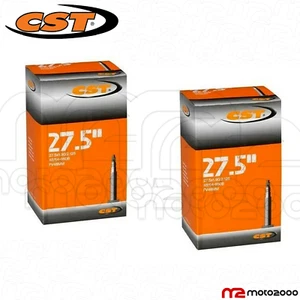 KIT 2 CAMERE D'ARIA BICI MOUNTAIN BIKE MTB 27.5"x 1.90 2.125 27.5 1.90 48mm - Foto 1 di 4