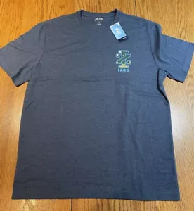 IZOD Saltwater T-Shirt Golf Best By Par Blue Graphic Tee Men’s Size Large - Picture 1 of 5