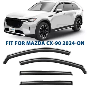 Rain Guards Vent Visors Shade for 2024-2025 Mazda CX-90 - Picture 1 of 7