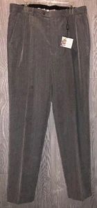 COMO SPORT Grey Melange Pleated Golf Pants NEW Mens Waist 38 x 34 Length - Picture 1 of 7