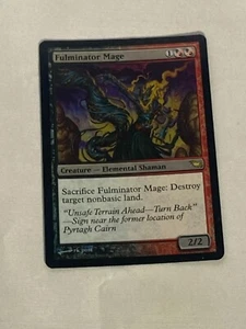 MTG FOIL Fulminator Mage Shadowmoor Magic the Gathering - Picture 1 of 2
