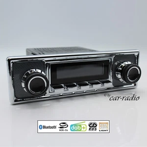 Retrosound Becker Chrome Bluetooth Retro Autoradio DAB+ AUX-IN MP3 Motor-1DAB-1 - Bild 1 von 9