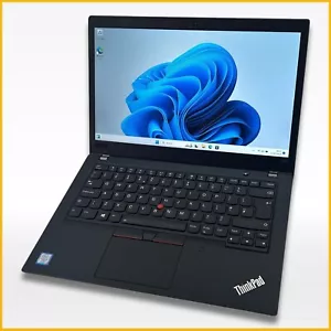 Lenovo ThinkPad T480s Core i5-7300U 8GB Ram 256GB SSD FHD Windows 10 Pro Laptop - Picture 1 of 12