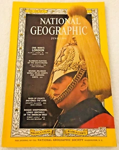 National Geographic June 1966 The Loire River/London/Blowgun Hunter of Pacific - Picture 1 of 1