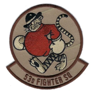 53rd FIGHTER SQUADRON desert(THEIR LATEST)  patch - Picture 1 of 1