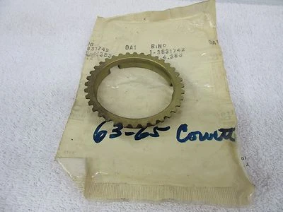 Anillo sincronizador de transmisión Chevrolet 1963-1965 GM 3831742 dp2 nuevo de Lote Antiguo Foto 1 de 4