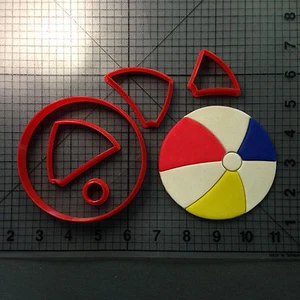 Beach Ball 100 Cookie Cutter Set - Picture 1 of 2