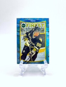 JAROMIR JAGR 1994 Topps Finest #33 PENGUINS HOF HALL OF FAME INSERT