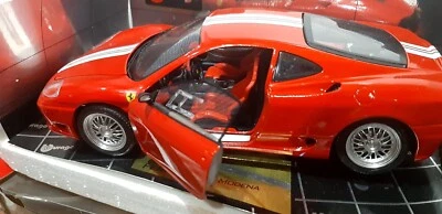 BURAGO 1/18 Ferrari Modena NUOVA Challeger Serie   Limitata - Immagine 1 di 4