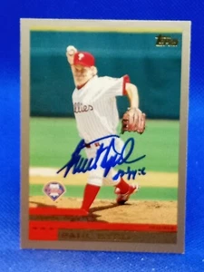 AUTOGRAPH Paul Byrd 2000 Topps #166 AUTO - Picture 1 of 1