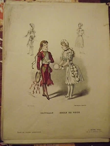 Gravure  (issue de Sté journaux profesionnels)  Castillan Boule de neige  - Picture 1 of 1