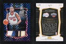 2015-16 Panini Select City to City Jerseys Black Prizm 1/1 Eric Gordon #23