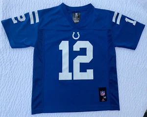 ANDREW SUERTE #12 EQUIPO NFL ROPA CAMISETA JUVENIL MEDIANA 10/12 - Imagen 1 de 6
