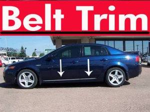 ForAcuraTL CHROME SIDE BELT TRIM DOOR MOLDING 2004 2005 2006 2007 2008 - Picture 1 of 1