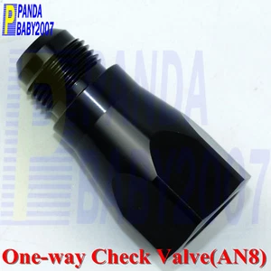 8-AN Male to Female -8 8AN AN8 JIC-8 Roll Over Breather Check Valve Oil Rollover - Picture 1 of 5