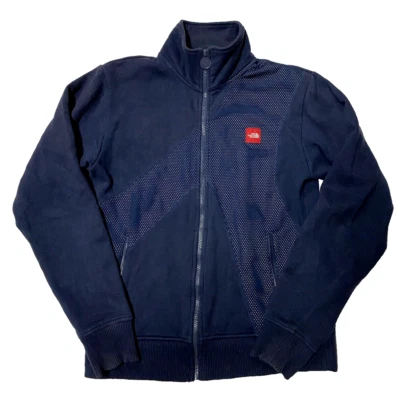 The North Face Jacket Mens Small Blue Cotton Blend Thermal Bomber - Image 1 of 4