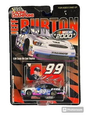 Racing Champions Nascar 2000 Jeff Burton 99 Exide Ford Taurus escala 1:64 Foto 1 de 4