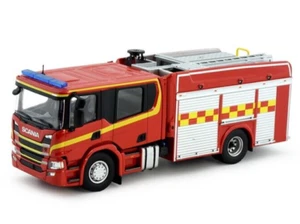 Tekno 85587 Scania P 360 veicolo antincendio con veicolo antincendio CrewCab 1:50 - Foto 1 di 2