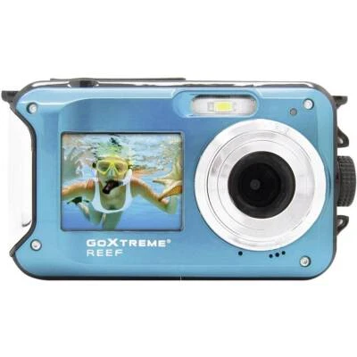 GoXtreme Reef Blue Digitalkamera 24 Megapixel Blau Full HD Video, Wasserdicht - Bild 1 von 4