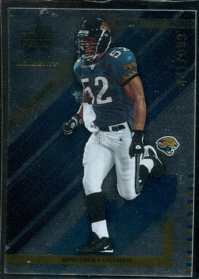 2004 Leaf Rookies and Stars Longevity #142 Daryl Smith RC Rookie Card /999  - Image 1 of 1