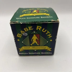 1995 Vintage Babe Ruth, Replica Signed Baseball, 100th Anniversary, Certificate! - Picture 1 of 6