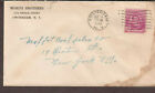 Oct 1940 cover Morini Brothers Amsterdam NY to Moffat Coal 19 Rector Street NYC