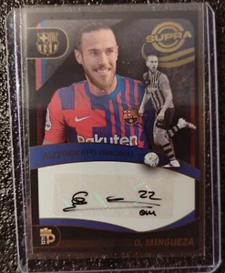 2022 Panini Podium FC Barcelona 1st Edition Óscar Mingueza Auto 13/100 Supra Ltd - Foto 1 di 2