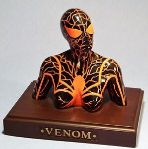 MARVEL COMICS CHARACTER VENOM BUST MAY PARKER EARTH X  FIGURINE LIMITED EDITION