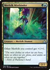 4x Merfolk Mistbinder - NM- Rivals of Ixalan - SPARROW MAGIC - Picture 1 of 1