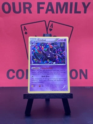 Crobat 33/119 XY Phantom Forces Pokémon TCG Regular Rare 2014 LP - Image 1 of 4