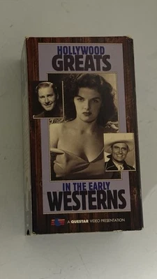 VHS 3 box set Hollywood Greats in the Early Westerns Clark Gable John Wayne - Image 1 of 3