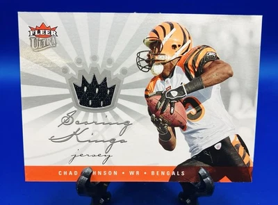 Camisetas Fleer Ultra Chad Johnson 2006 Scoring Kings #SK-CJ Bengals Salón de la fama Foto 1 de 2