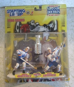 Mark Messier Wayne Gretzky 1998 Startaufstellung Classic Doppel Figuren Neu in OVP - Bild 1 von 2