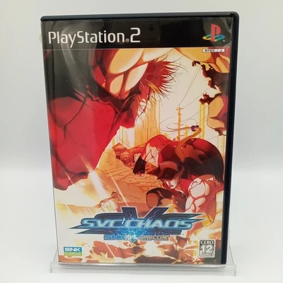 SVC Chaos SNK Vs Capcom PS2 PlayStation 2 Authentic Japanese No Manual - Image 1 of 4