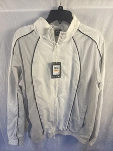 NWT New UNDER ARMOUR Men's Small Full Zip Track Jacket White Athletic MSRP $100 - Picture 1 of 6
