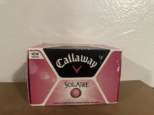 Pelotas de golf rosa para mujer Callaway Solaire 12 unidades. - Imagen 1 de 6