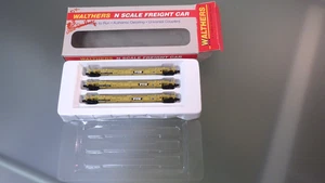 3 N-Walthers Articulated Thrall Stack Well Car SET of 3 *DTTX / TTX * MTL's Mint - Picture 1 of 6