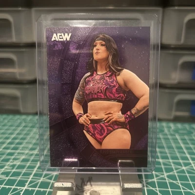 2025 Skybox AEW Metal Universe #23 Kris Statlander Purple FX Parallel /199 - Image 1 of 2