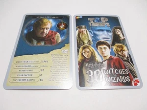 HARRY POTTER 2019 TOPTRUMPS ARTHUR WEASLEY ODDBALL COLLECTORS TRADING CARD FS - Bild 1 von 1