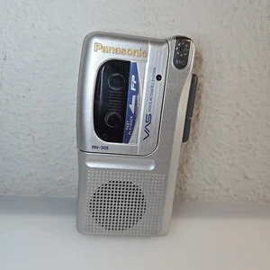 Panasonic Sistema ad Attivazione Vocale Micro Registratore a Cassette RN-305 Testato - Foto 1 di 6