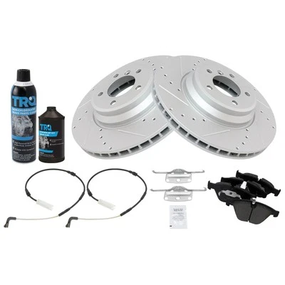 TRQ BKA21823 Brake Kit For BMW 335i xDrive 2010-2013 Front 34112283865 Foto 1 de 4