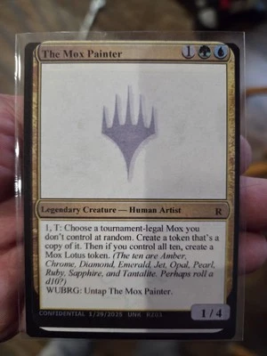 The Mox Painter MagicCon 2025 Unknown Event Playtest MTG Magic The Gathering — 第 1/4 张图片